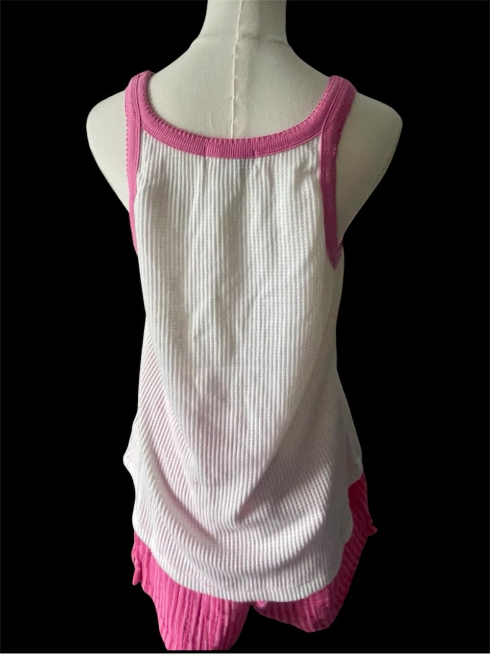 P.J. Salvage Boyfriend Waffle Lounge Set NWT XL - Picture 6 of 15